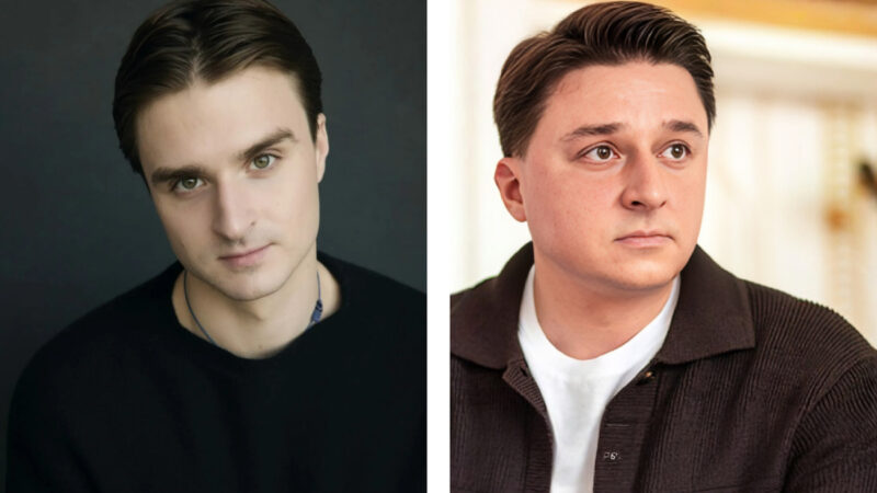 Савва и Максим Лагашкины, взгляд, говорящий о родстве.