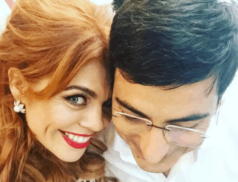 Анастасия Стоцкая и Сергей Абгарян — родители сына Саши.