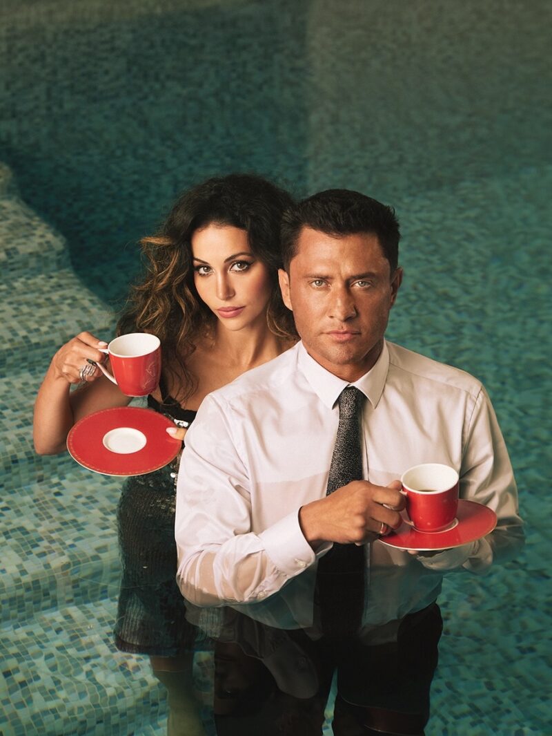 Актриса на съёмочной площадке.