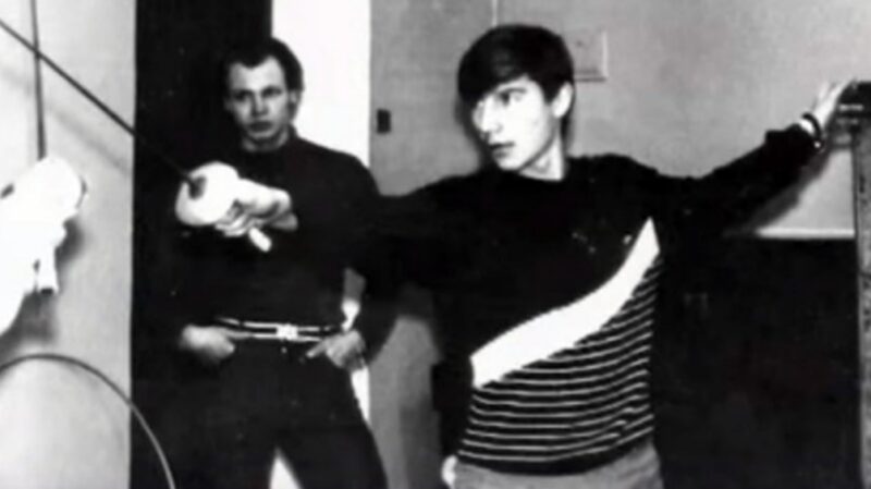 Артист Сергей Угрюмов на заре своей карьеры.