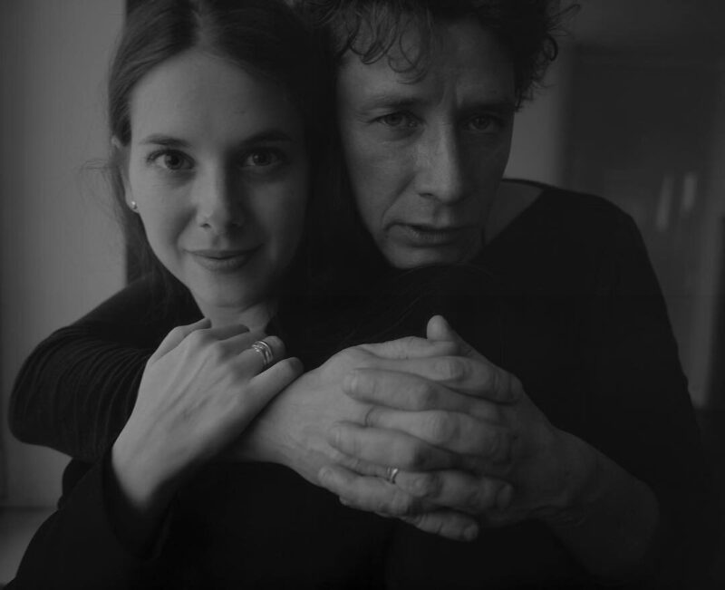 Семья Александра Яценко: жена Ксения и сыновья.