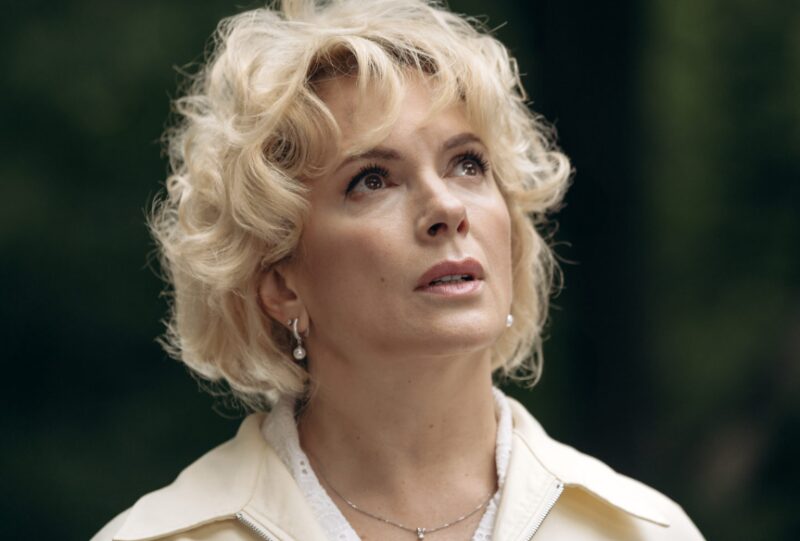 Мария Порошина на съёмках нового сезона сериала «Анна Медиум»