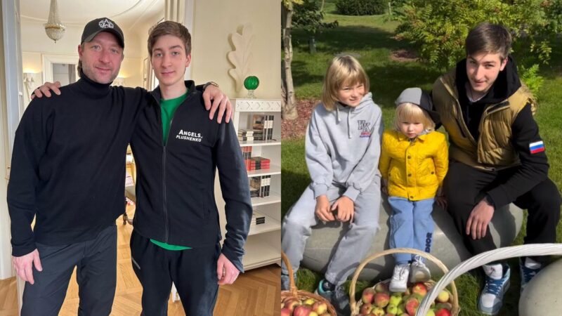 «Ты не заслуживаешь фамилию Плющенко»: 13-летний сын фигуриста жестко ответил старшему брату после его жалоб на отца