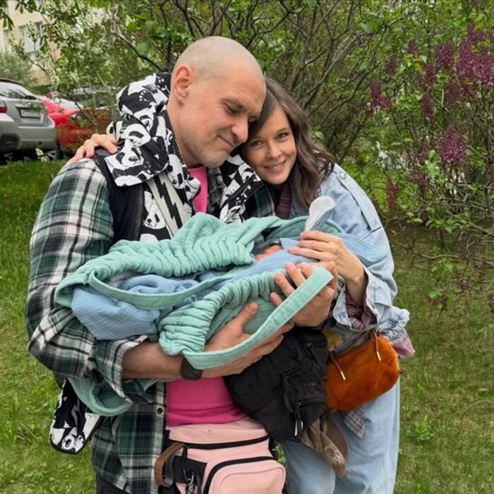 «Наш майский жучок»: Катерина Шпица рассказала о выписке из роддома с сыном