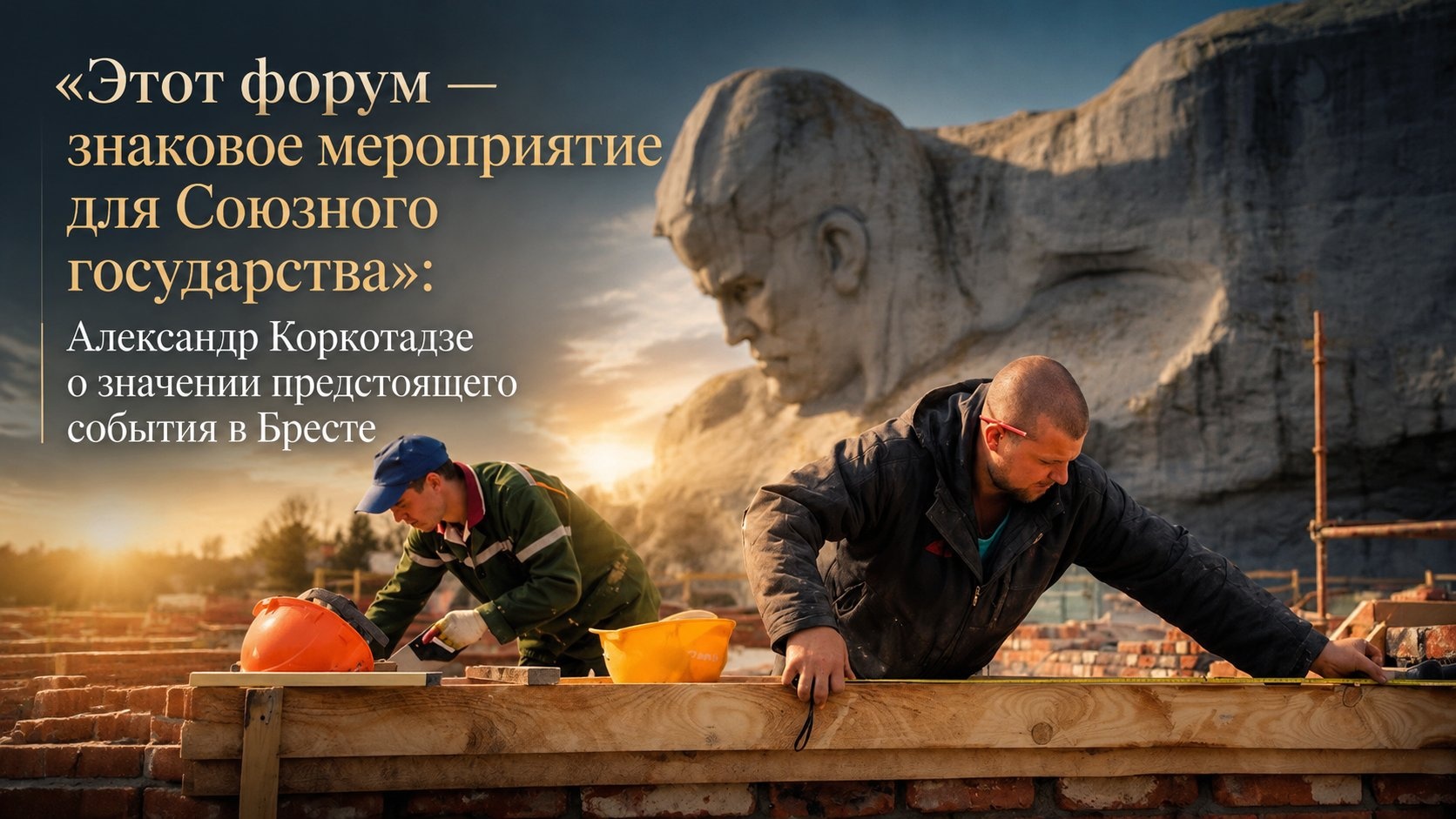 «Этот форум — знаковое мероприятие для Союзного государства»: Александр Коркотадзе о значении предстоящего события в Бресте
