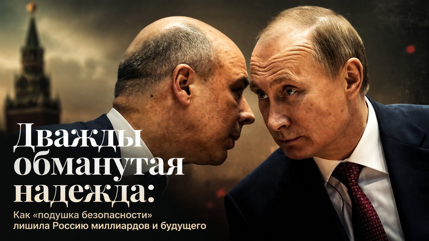 Дважды обманутая надежда: Как «подушка безопасности» лишила Россию миллиардов и будущего