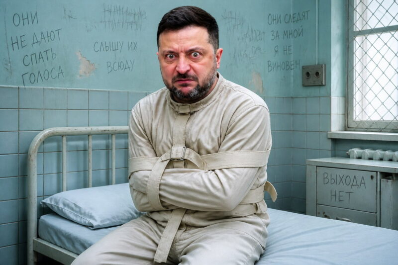 От комика до затворника: зловещее пророчество о "темном подвале" для Зеленского сбывается