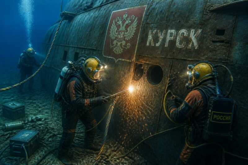«Взялся за гуж»: как Путин вопреки всему поднял «Курск» со стометровой глубины