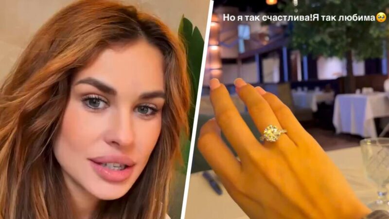 "Я сказала "да"": Ирина Пинчук показала роскошное кольцо и раскрыла детали романа
