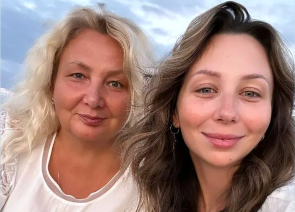 Елизавета Туктамышева с мамой