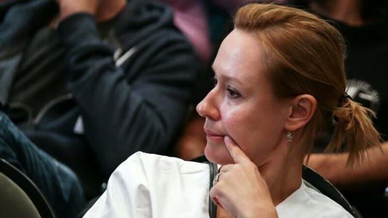 Евгения Дмитриева в объективе Пятого канала