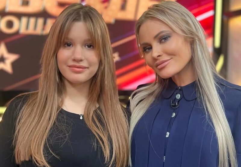 Мать и дочь: Дана и Полина в кадре