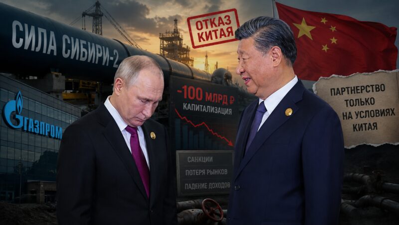 Молчание Пекина: как Китай хладнокровно показал слабость России и «Газпрома»