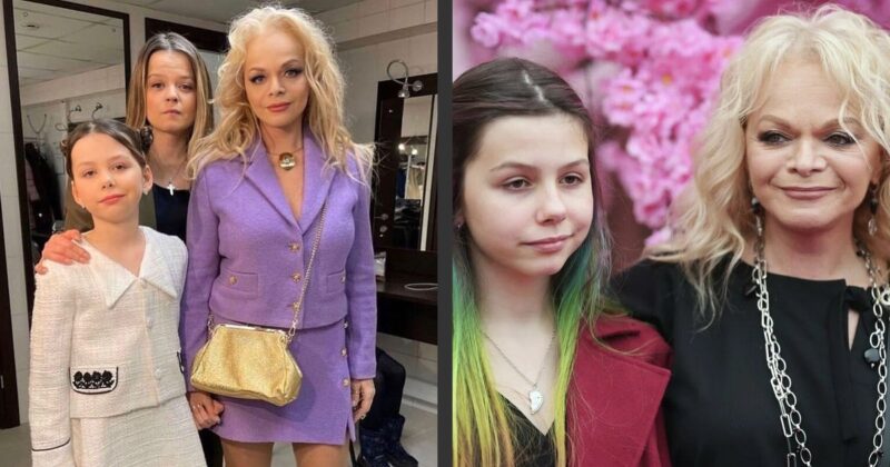 Внучка Ларисы Долиной: 13 лет, выше бабушки и с чертами Спицына