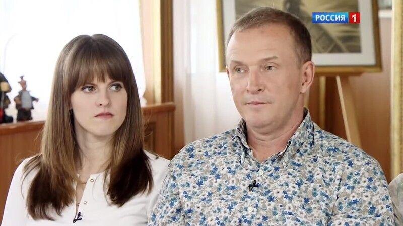 Виктор Рыбин с дочерью Марией