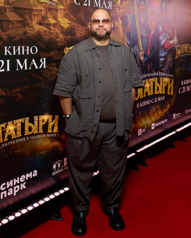 Роман Постовалов, исполнивший роль богатыря Федора.