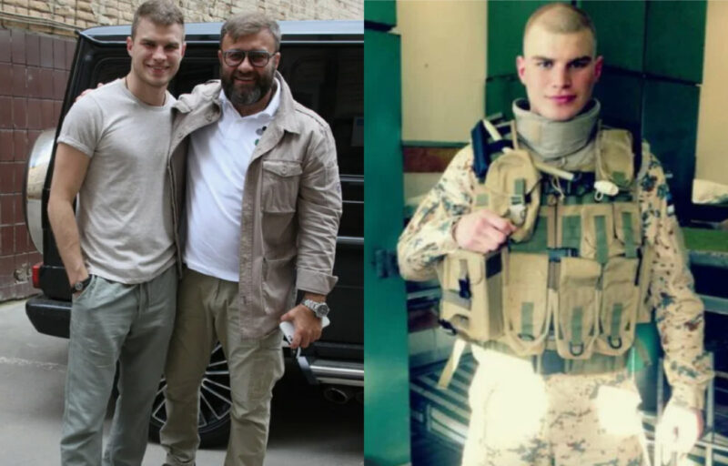 Михаил Пореченков с сыном Владимиром, которого признал спустя много лет