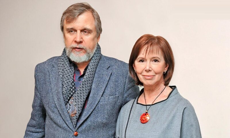 Евгения Симонова и её второй муж, режиссёр Андрей Эшпай.