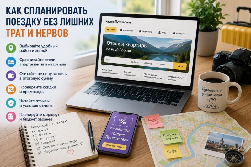 Как спланировать поездку без лишних трат и нервов