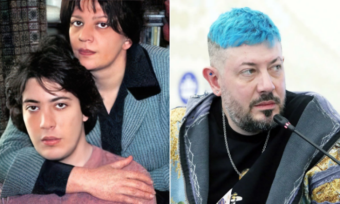 Татьяна Толстая с сыном Артемием Лебедевым.