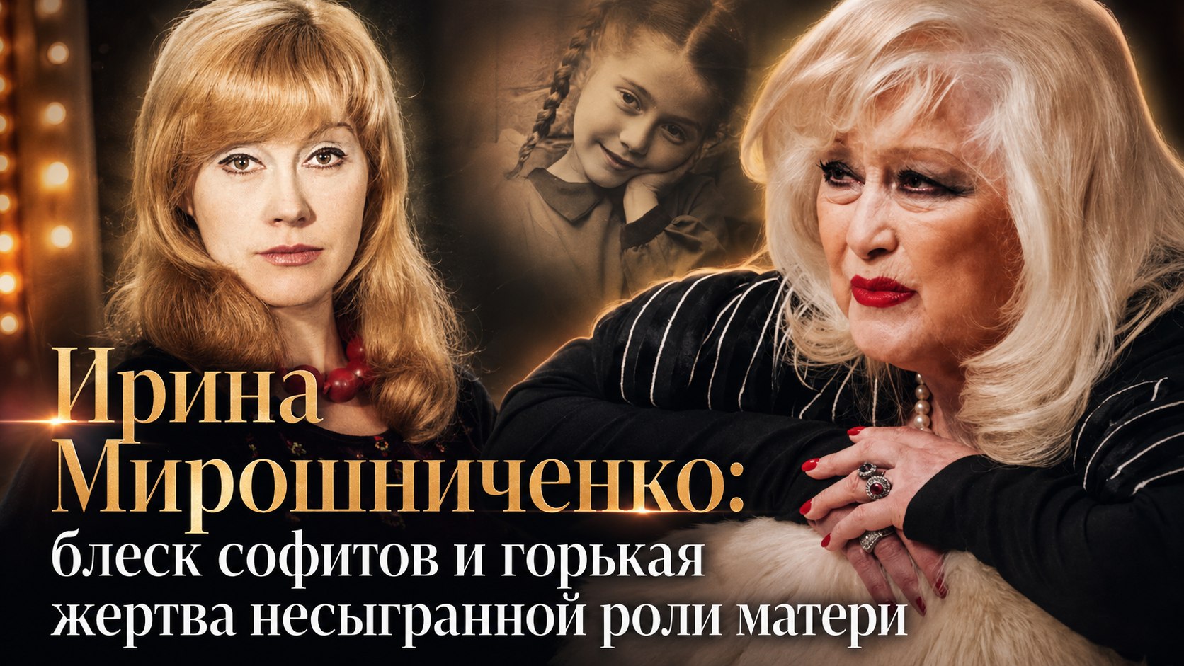 Ирина Мирошниченко: блеск софитов и горькая жертва несыгранной роли матери