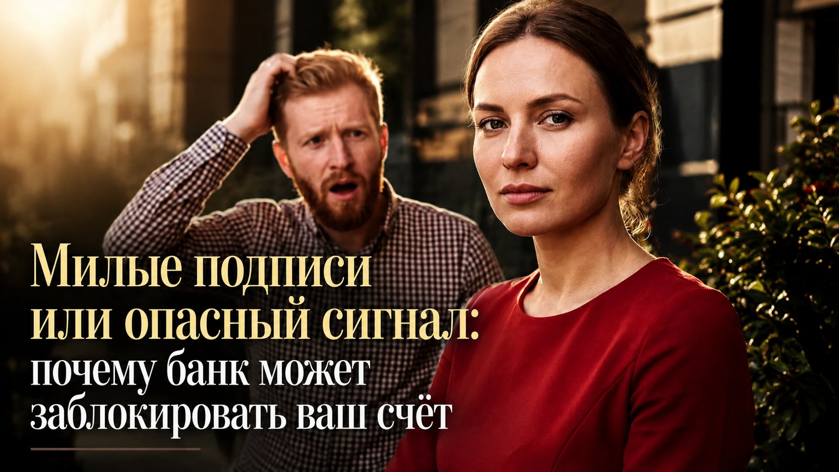 Милые подписи или опасный сигнал: почему банк может заблокировать ваш счёт