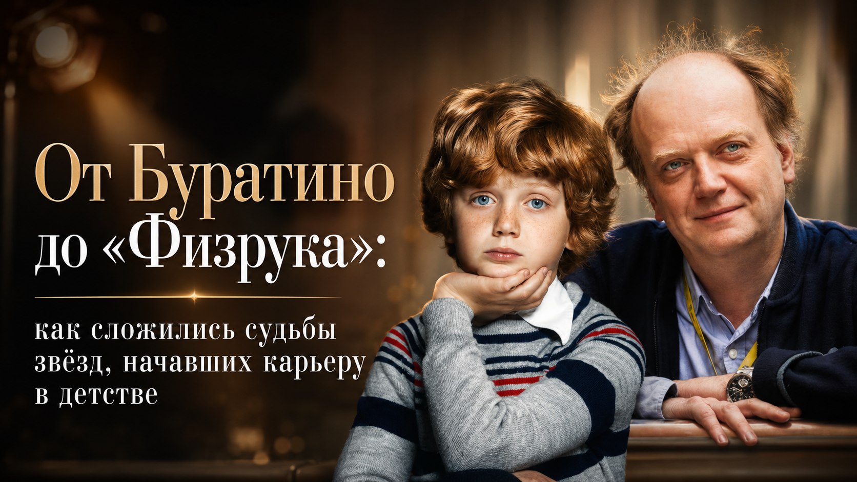 От Буратино до «Физрука»: как сложились судьбы звёзд, начавших карьеру в детстве