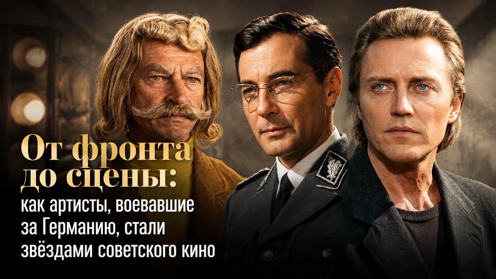 От фронта до сцены: как артисты, воевавшие за Германию, стали звёздами советского кино