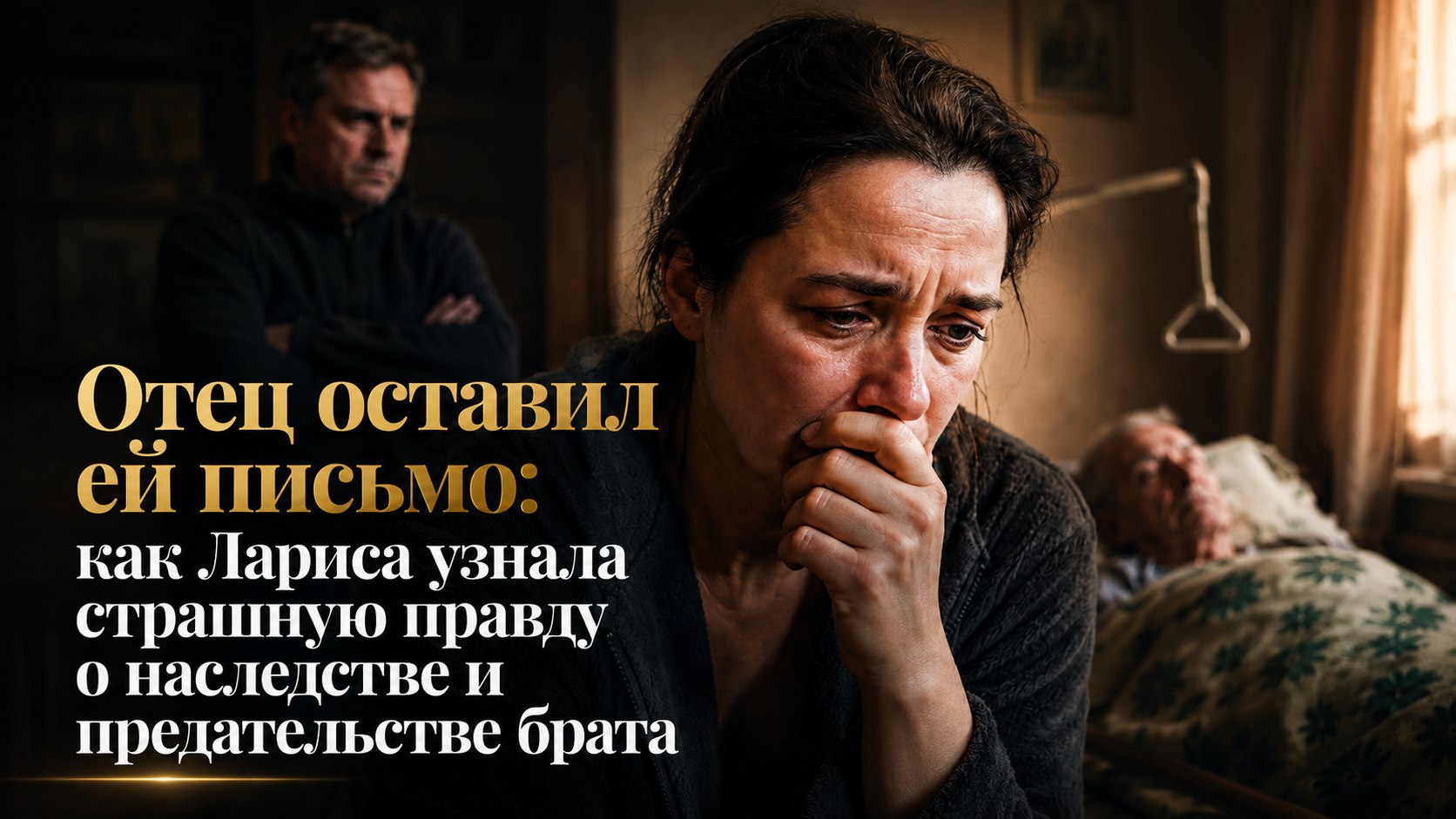 Отец оставил ей письмо: как Лариса узнала страшную правду о наследстве и предательстве брата