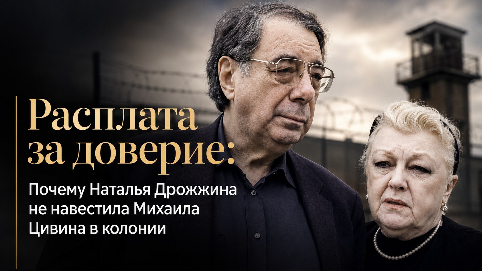 Расплата за доверие: Почему Наталья Дрожжина не навестила Михаила Цивина в колонии