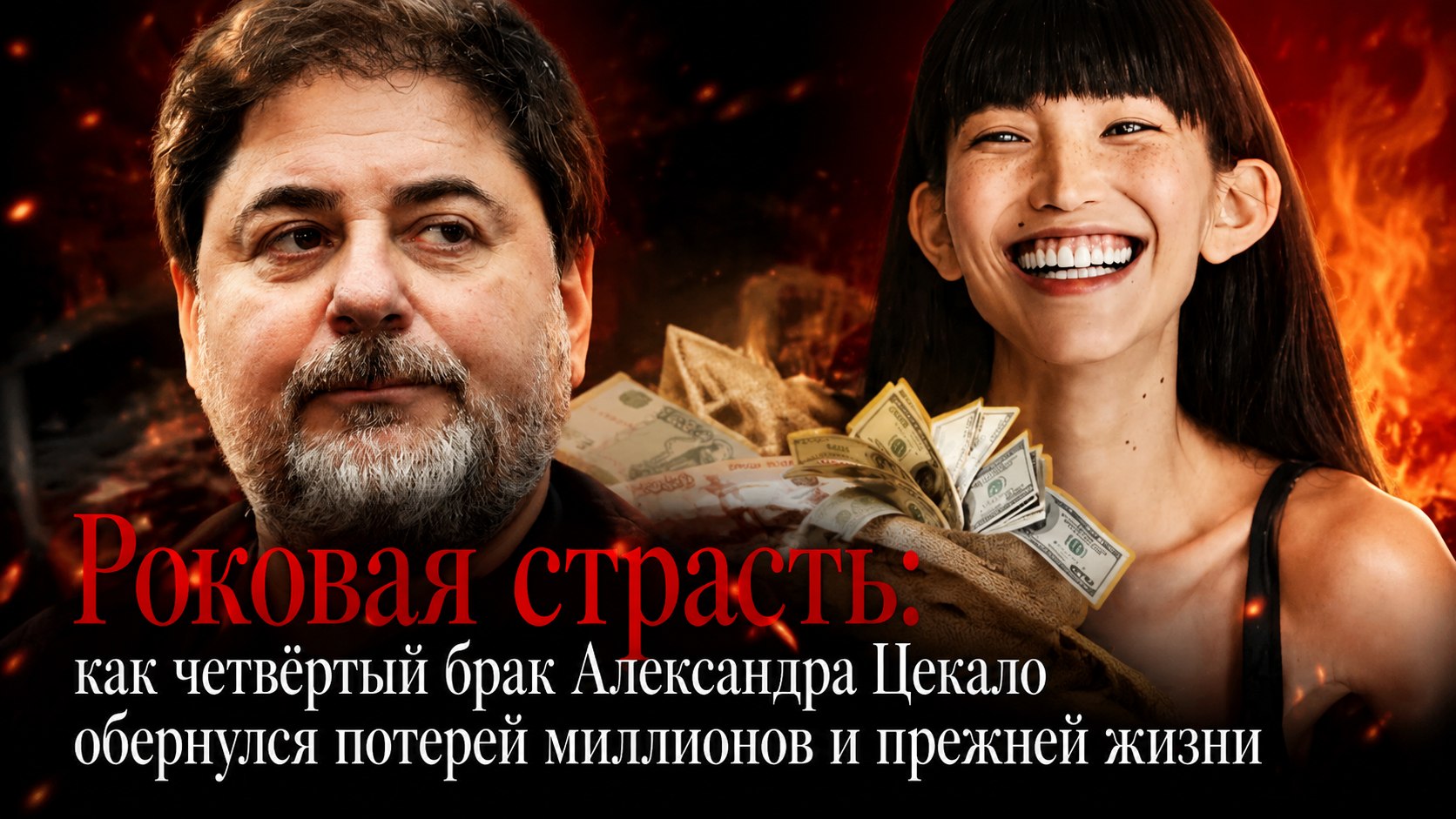 Роковая страсть: как четвёртый брак Александра Цекало обернулся потерей миллионов и прежней жизни
