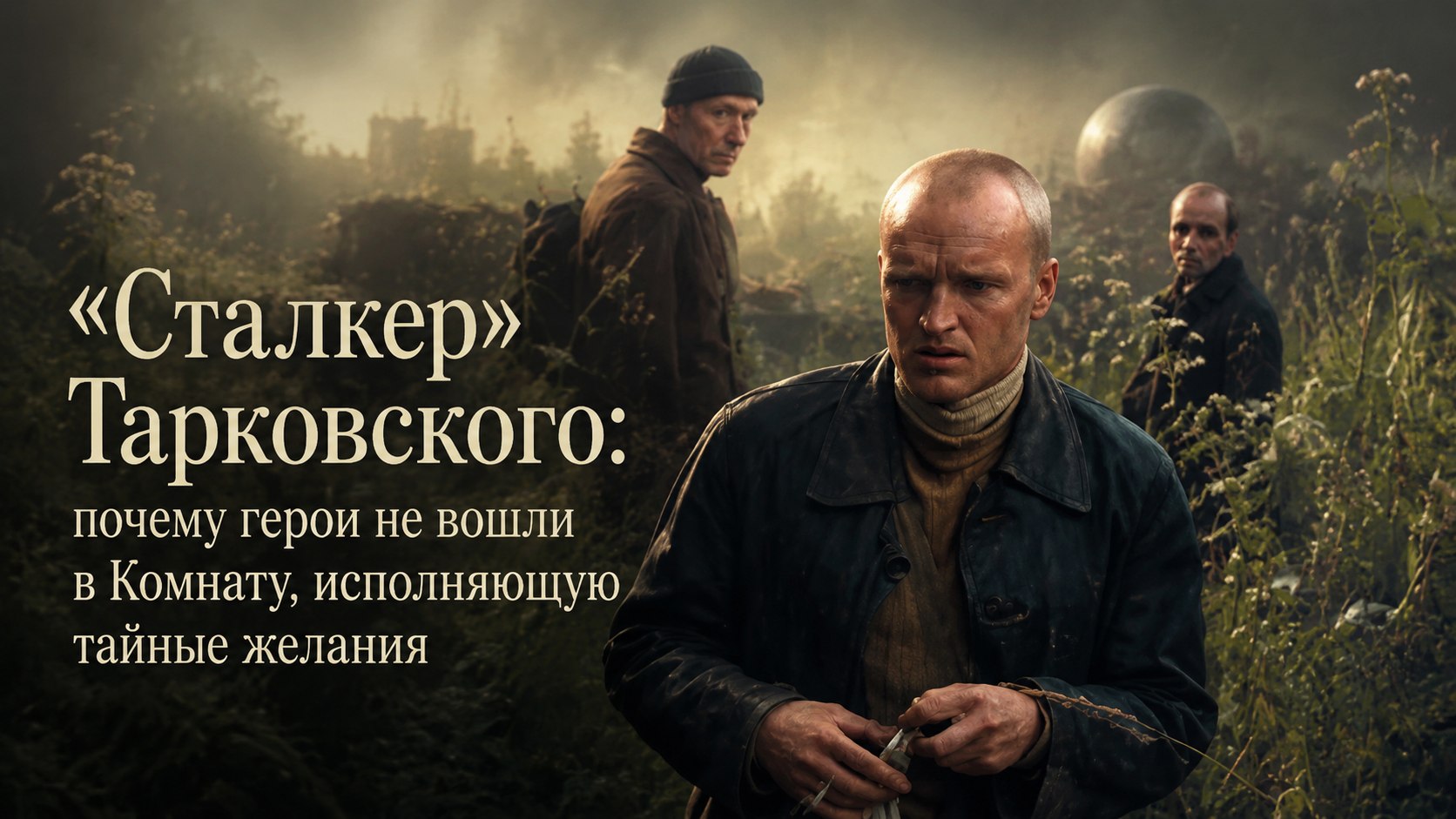 «Сталкер» Тарковского: почему герои не вошли в Комнату, исполняющую тайные желания