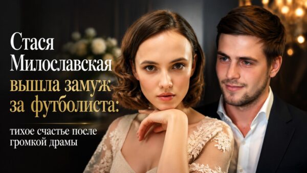 Стася Милославская вышла замуж за футболиста: тихое счастье после громкой драмы