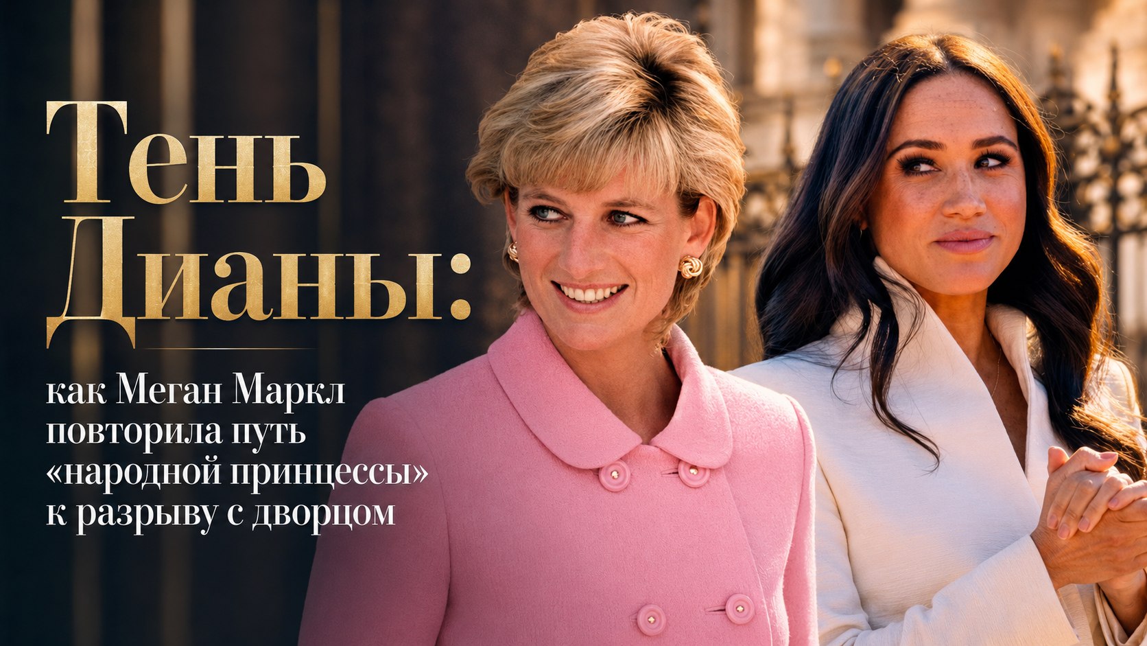 Тень Дианы: как Меган Маркл повторила путь «народной принцессы» к разрыву с дворцом