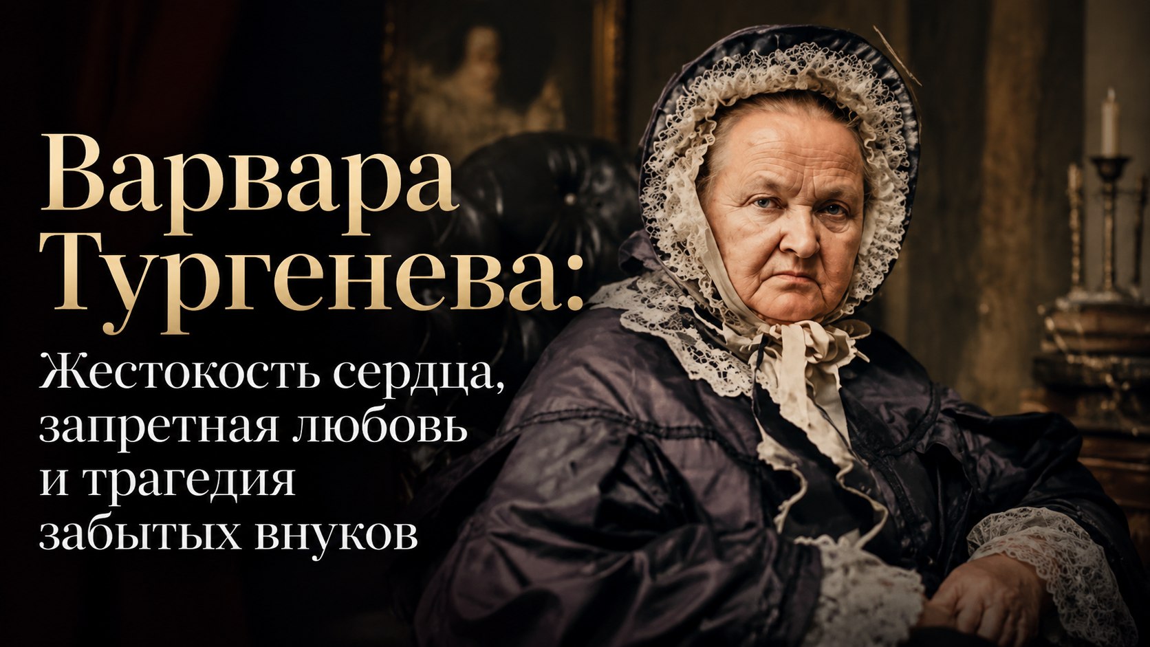 Варвара Тургенева: Жестокость сердца, запретная любовь и трагедия забытых внуков