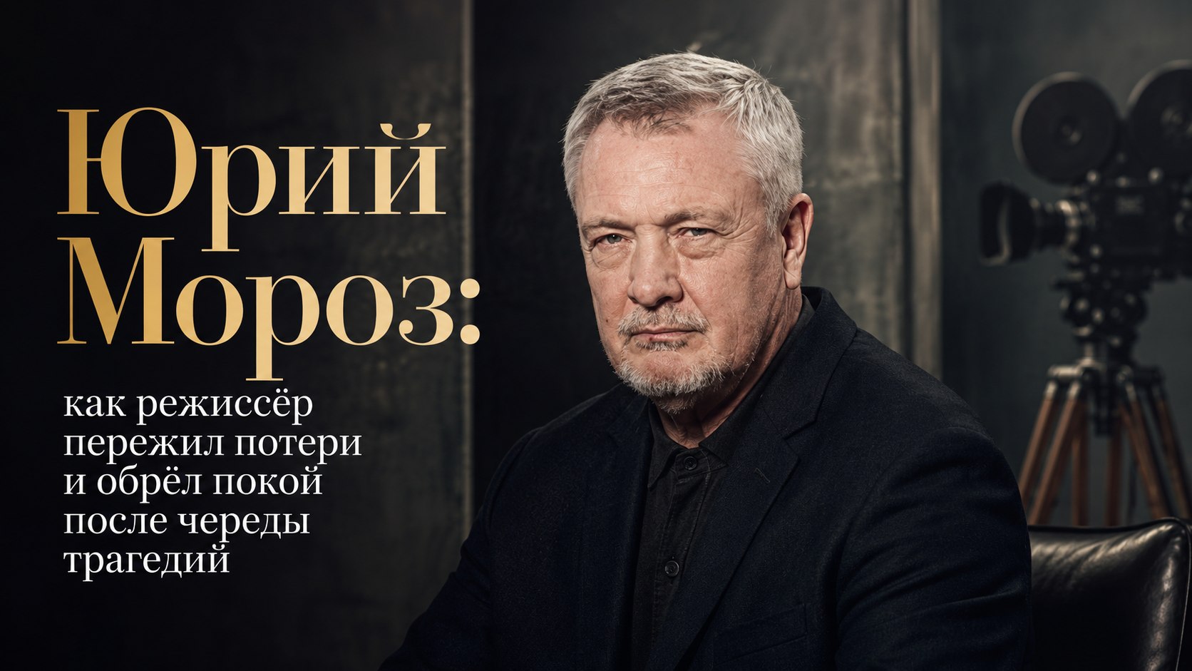 Юрий Мороз: как режиссёр пережил потери и обрёл покой после череды трагедий