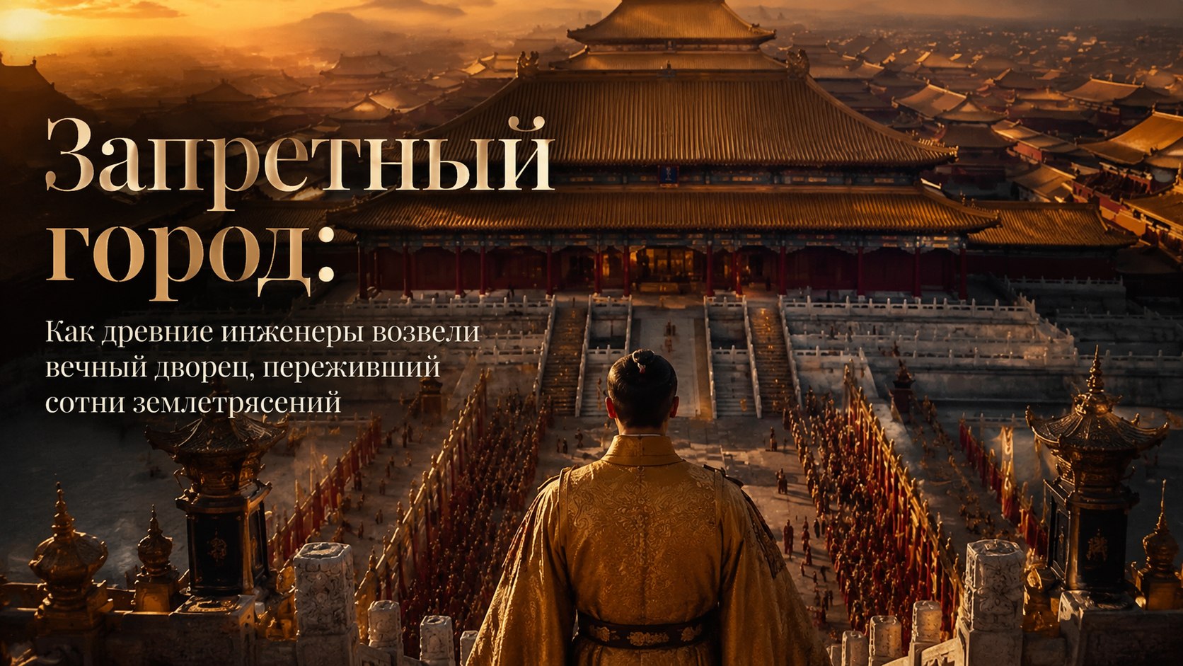 Запретный город: Как древние инженеры возвели вечный дворец, переживший сотни землетрясений