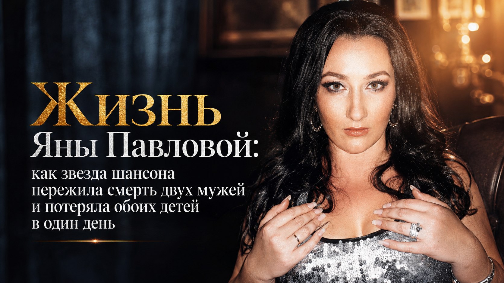 Жизнь Яны Павловой: как звезда шансона пережила смерть двух мужей и потеряла обоих детей в один день