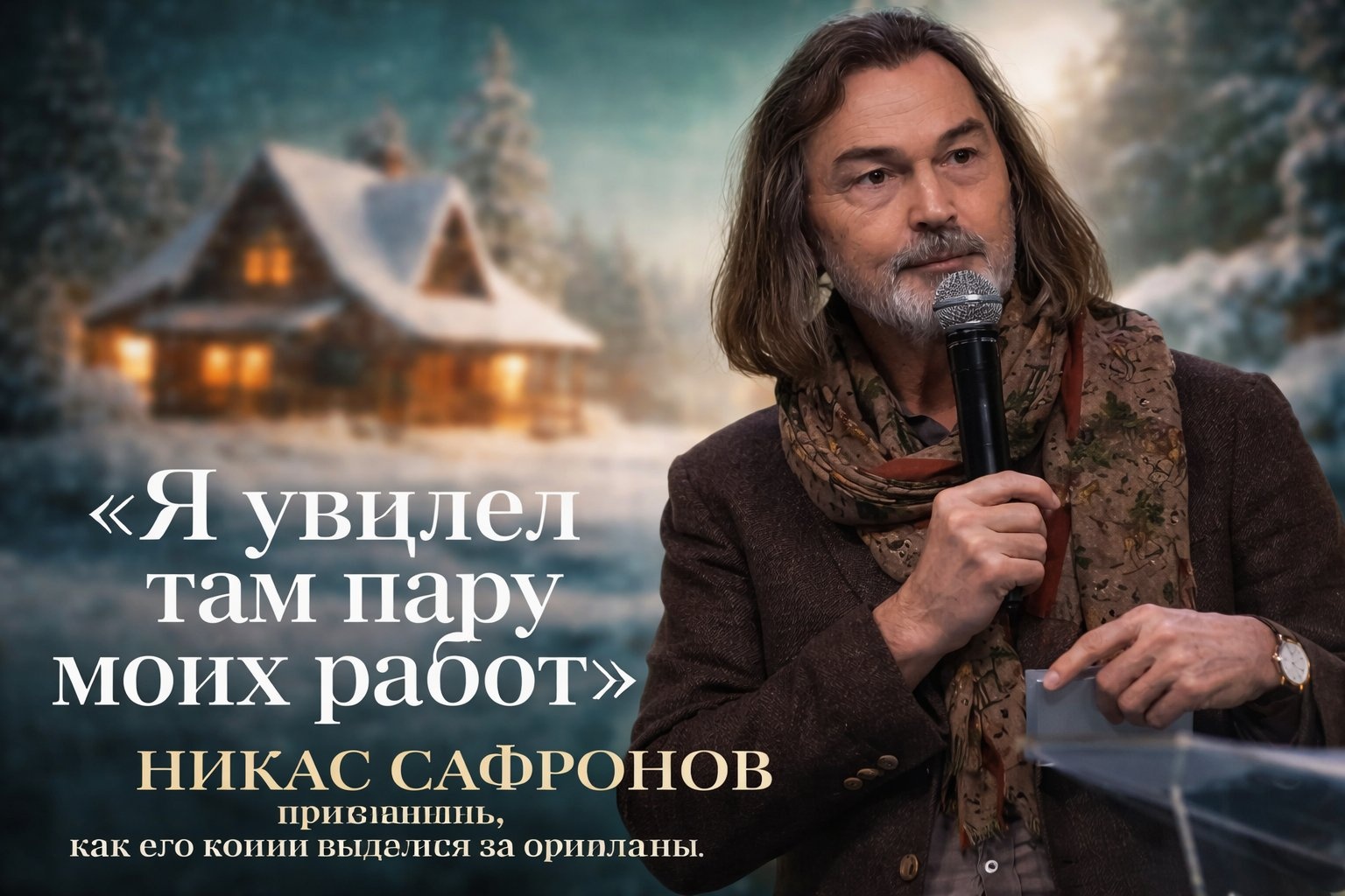 «Я увидел там пару моих работ»: Никас Сафронов признался, как его копии выдавали за оригиналы