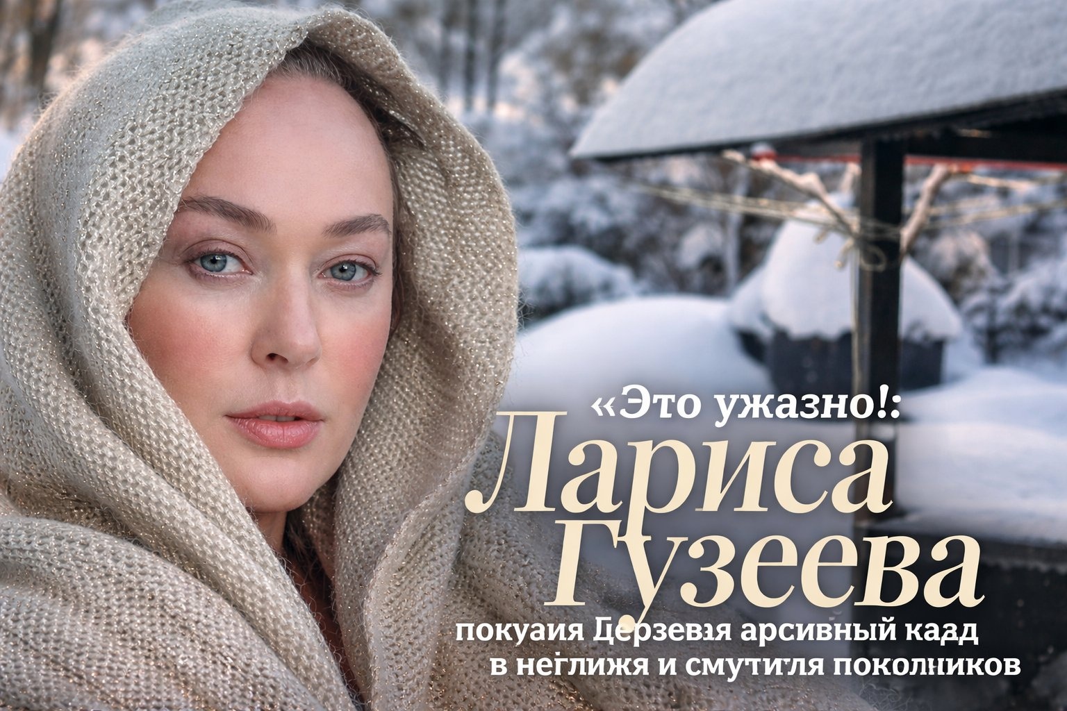 «Это ужасно!»: Лариса Гузеева показала дерзкий архивный кадр в неглиже и смутила поклонников