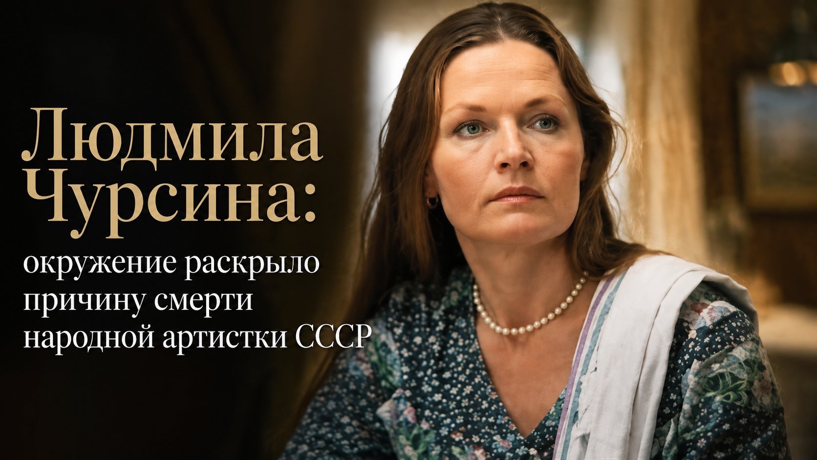 Людмила Чурсина: окружение раскрыло причину смерти народной артистки СССР