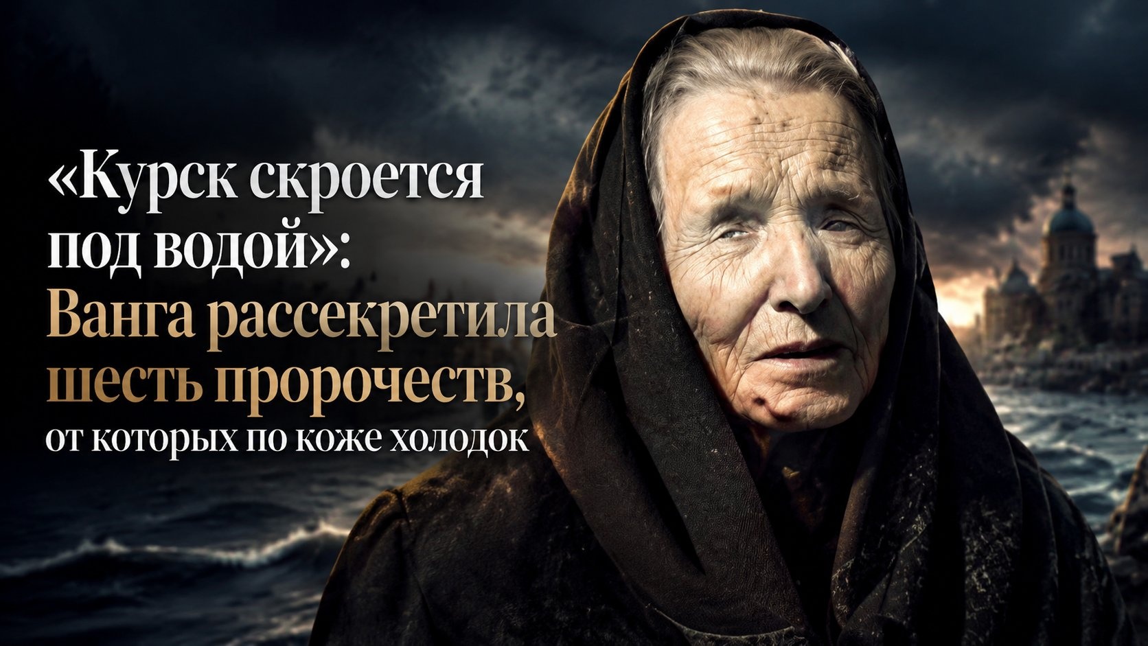 «Курск скроется под водой»: Ванга рассекретила шесть пророчеств, от которых по коже холодок