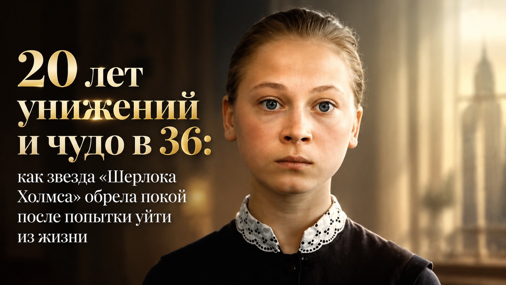 20 лет унижений и чудо в 36: как звезда «Шерлока Холмса» обрела покой после попытки уйти из жизни