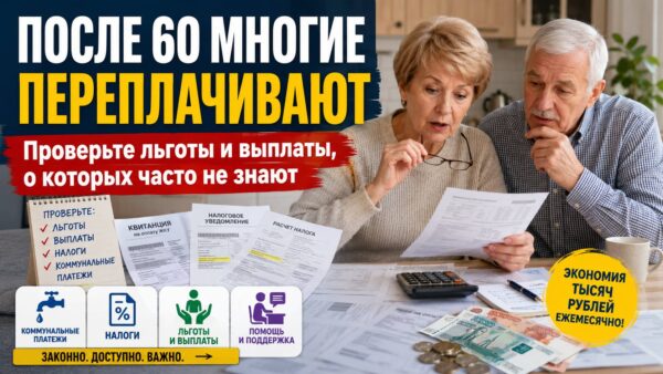 Переплата по привычке: какие льготы после 60 лет мы имеем право не отдавать государству