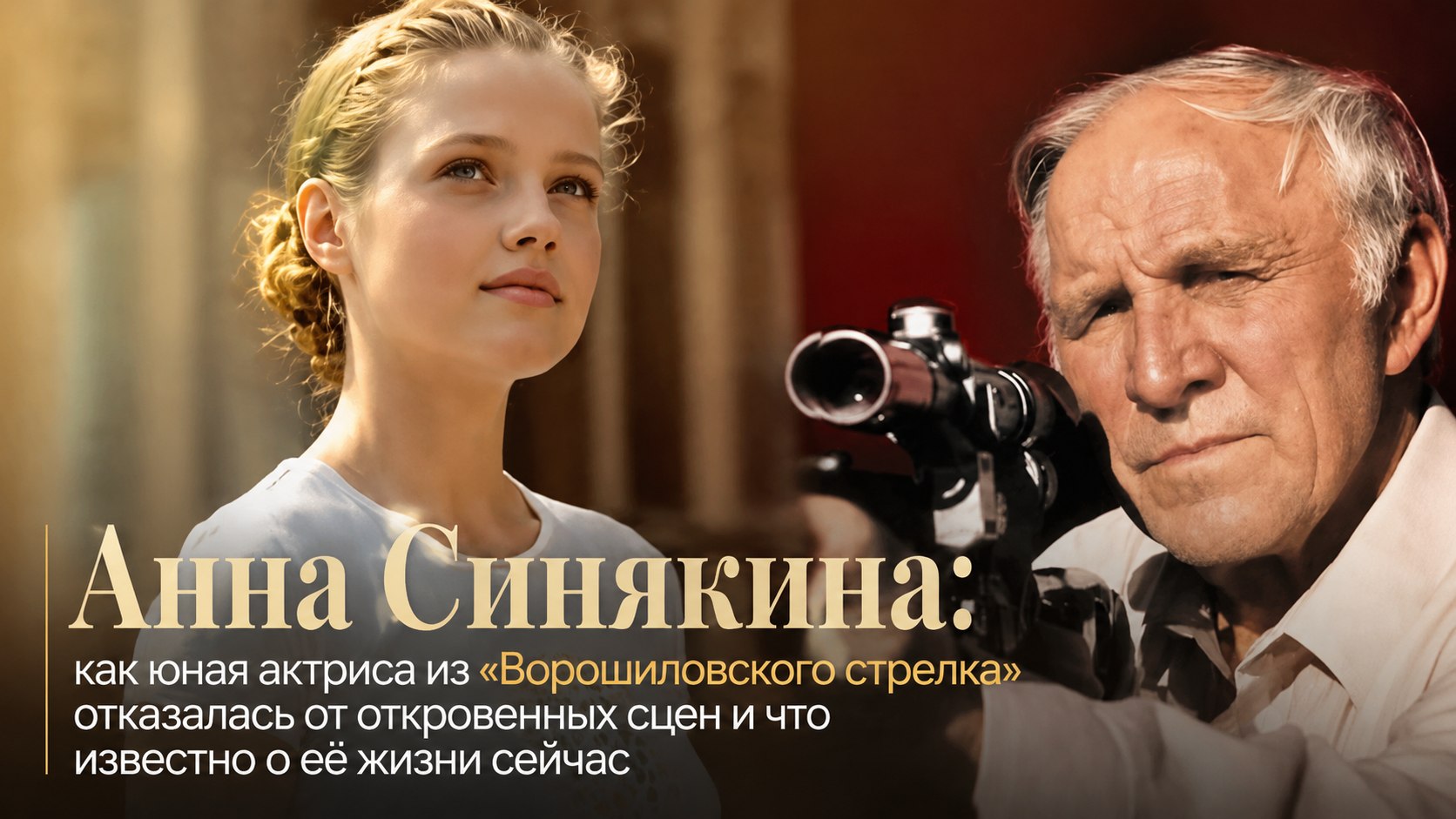 Анна Синякина: как юная актриса из «Ворошиловского стрелка» отказалась от откровенных сцен и что известно о её жизни сейчас
