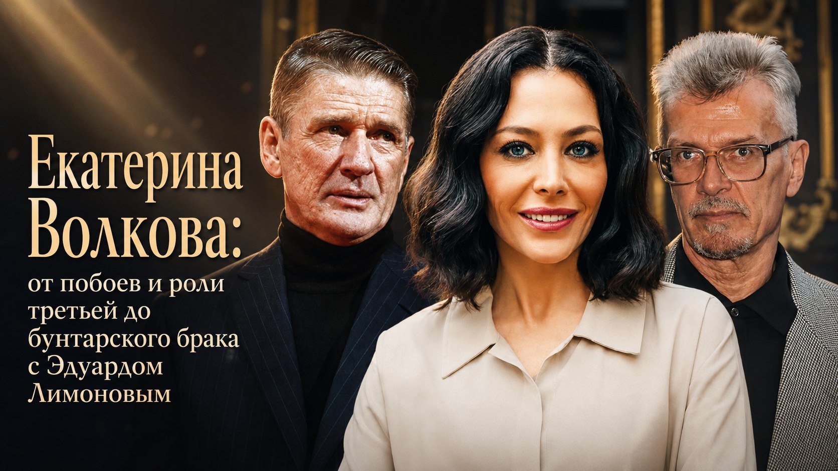 Екатерина Волкова: от побоев и роли третьей до бунтарского брака с Эдуардом Лимоновым