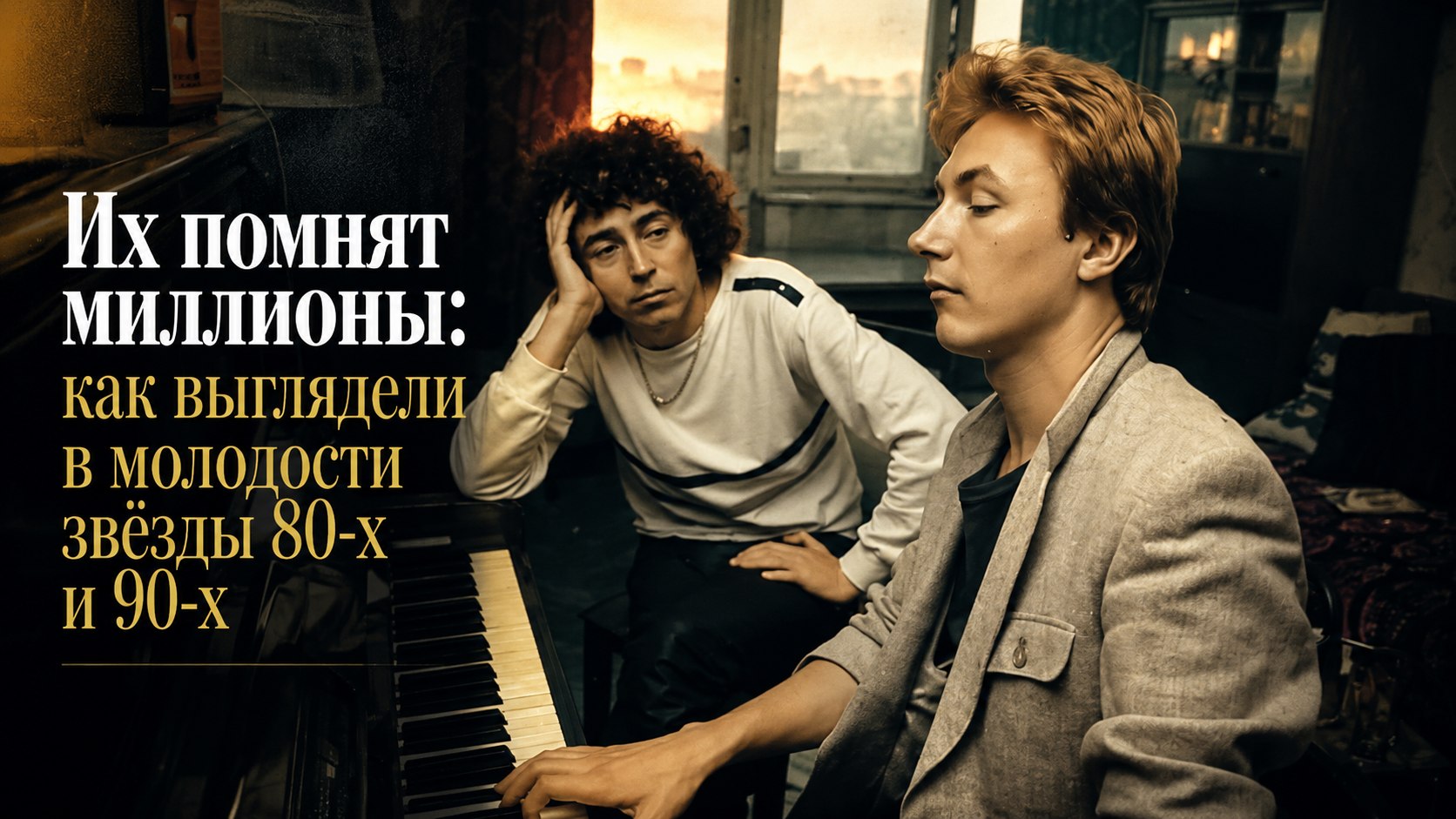 Их помнят миллионы: как выглядели в молодости звёзды 80-х и 90-х