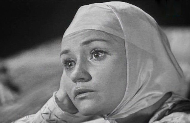 Наталья Никонова в спектакле «Борис Годунов. Сцены из трагедии» (1970)