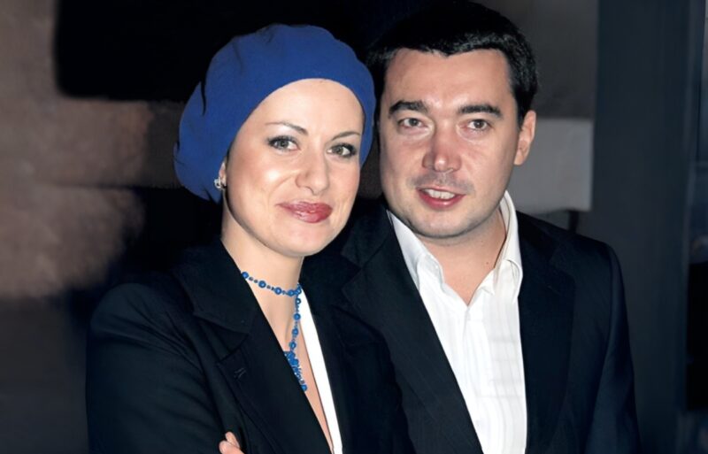 Анна Ковальчук с мужем Олегом Капустиным.