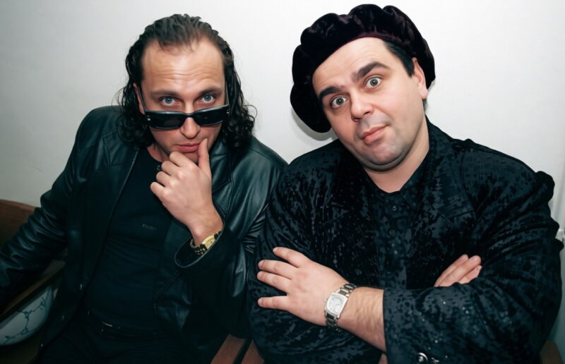 Дмитрий Нагиев и Сергей Рост, чей творческий союз распался в 2004 году